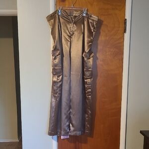 A New Day Shimmering Bronze Cargo Pants